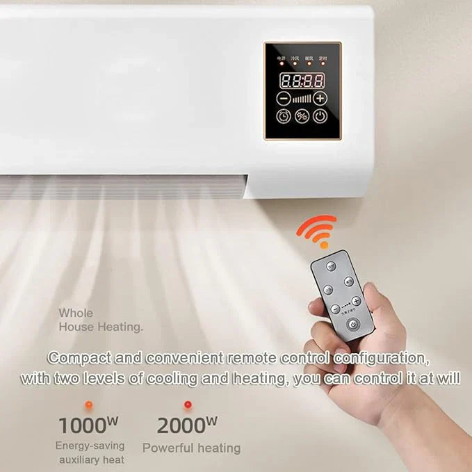 2025 Wireless Mini AC – USB Rechargeable, No-Drill Install