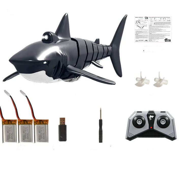 Remote Control Shark Boat Toy